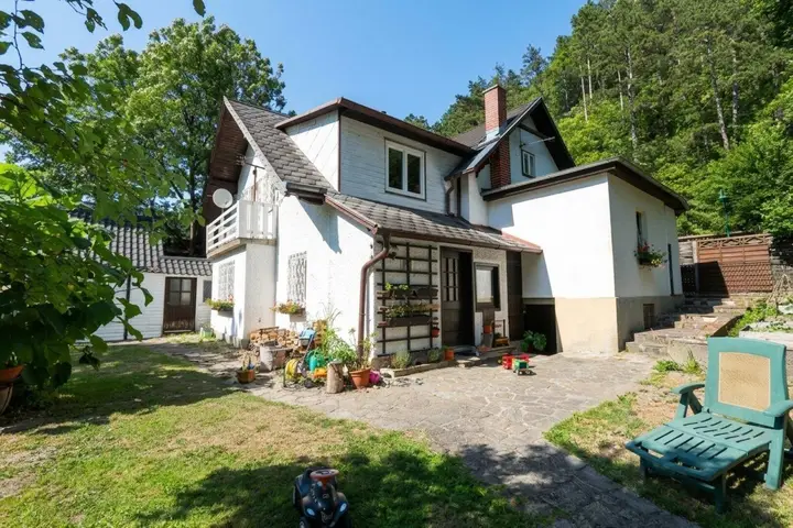 Gartenansicht des Hauses