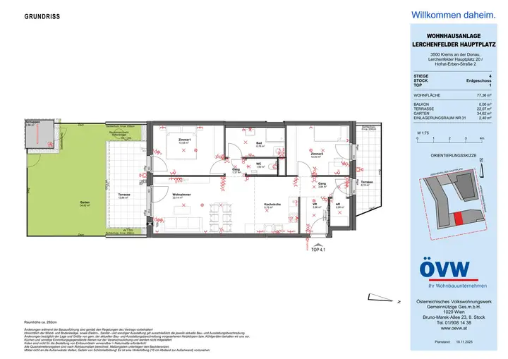 Wohnungsplan
