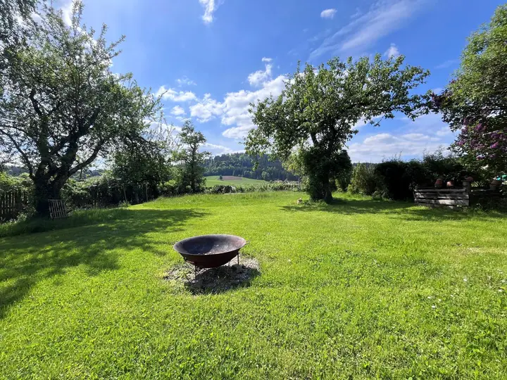 Garten mit Grünblick