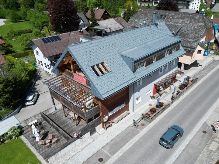 Penthouse Objekt Drohnenaufnahme