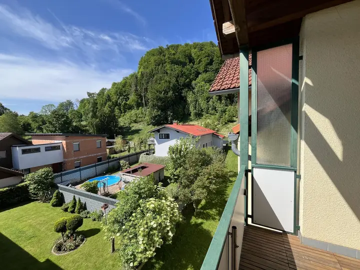 Ausblick von der Loggia