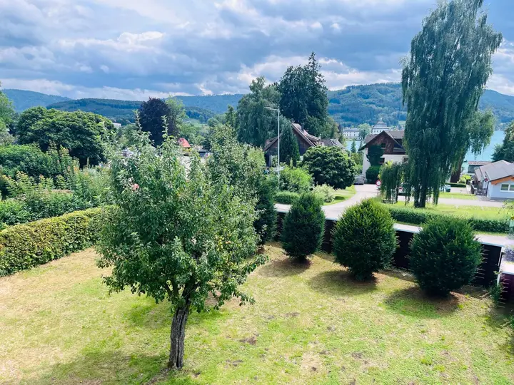 Ausblick vom Obergeschoss