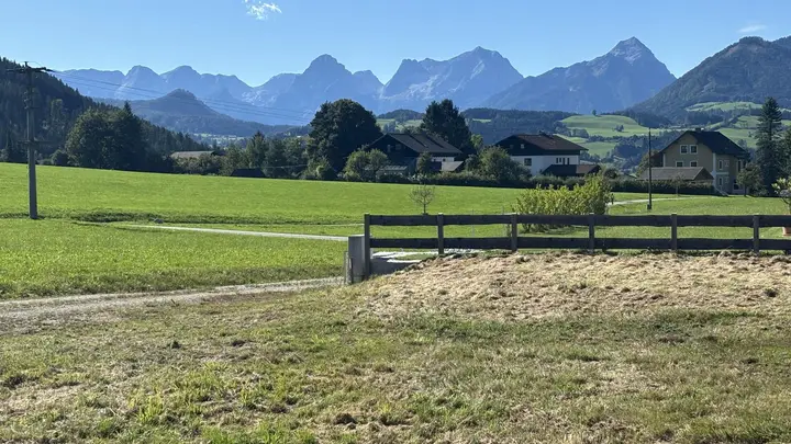 Baugrund mit Blick zum Großen Priel