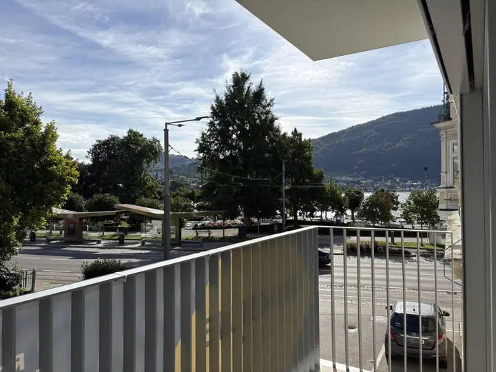 Balkon mit Seeblick
