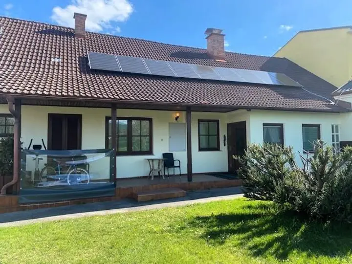Bungalow Gartenfront
