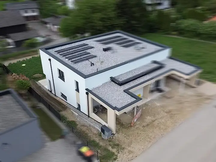 Aussenansicht Doppelhaushälfte