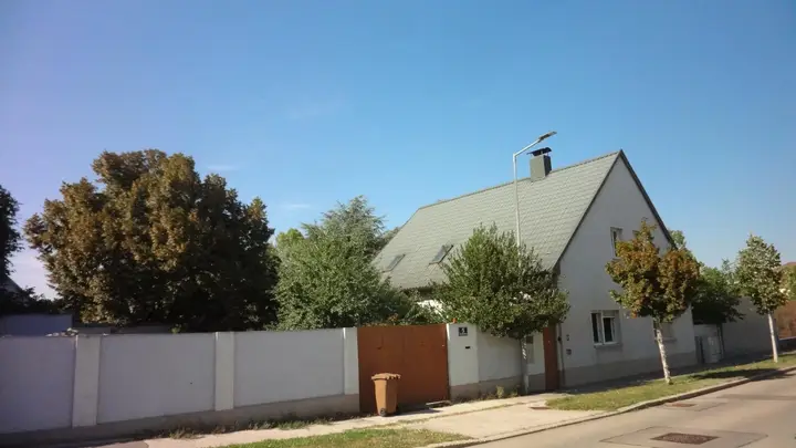 Ansicht von der Schloßmühlstraße