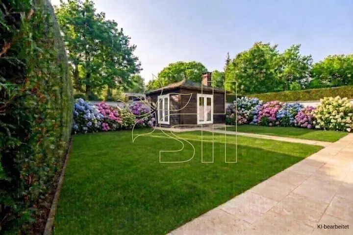 Garten schräg neu