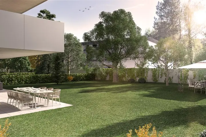 Visualisierung-Wohnung-Neubauprojekt-Salzburg-Gartenwohnung