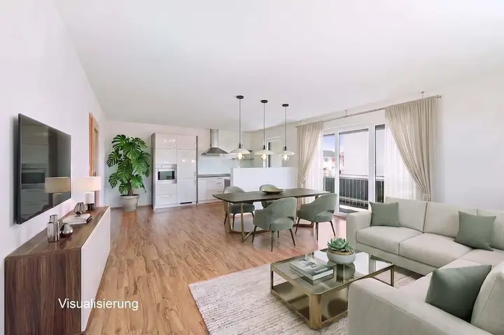 Visualisierung Wohnzimmer