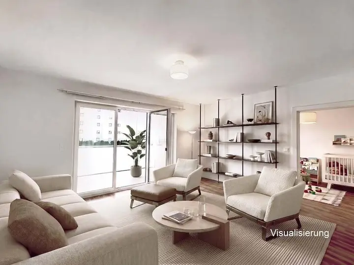 Visualisierung Wohnzimmer