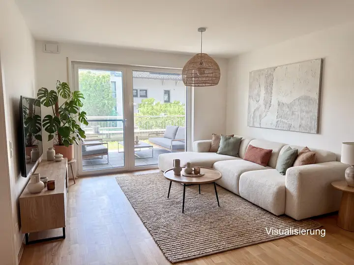 Wohnzimmer Visualisierung
