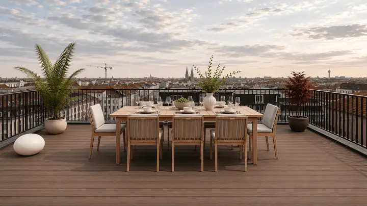 Thaliastraße Dachterrasse