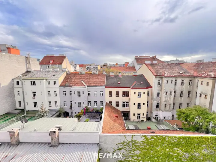 Innenhof Ausblick