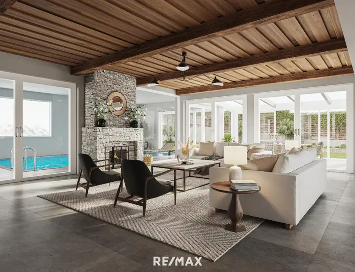 Visualisierung: EG Loft Pool, Spa, Wintergarten