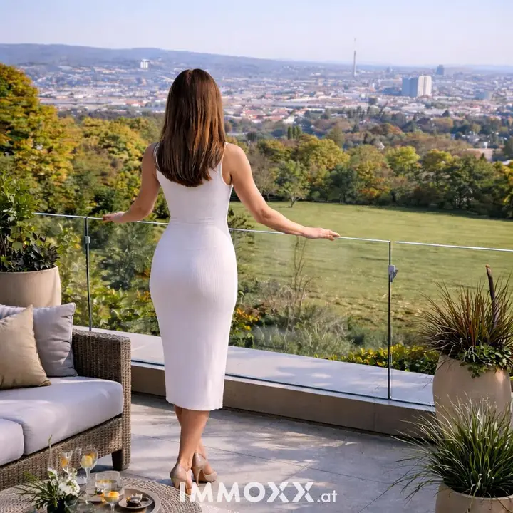 Wohnen mit Blick auf Wien