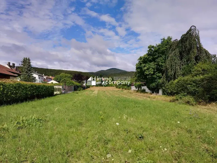 Grundstück in wunderbarer exklusiver Lage an den Weinbergen