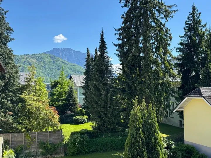 Ausblick vom Balkon