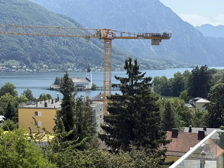 Blick auf Schloß Ort