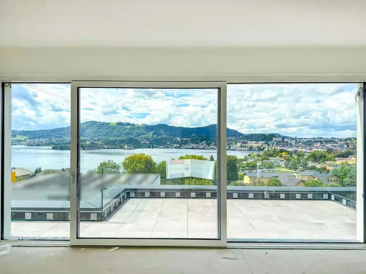 Blick vom Wohnbereich