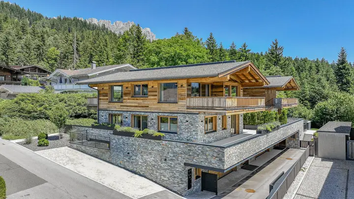 KITZIMMO-Neubau-Luxuschalet in Toplage kaufen - Immobilien Ellmau am Wilden Kaiser.