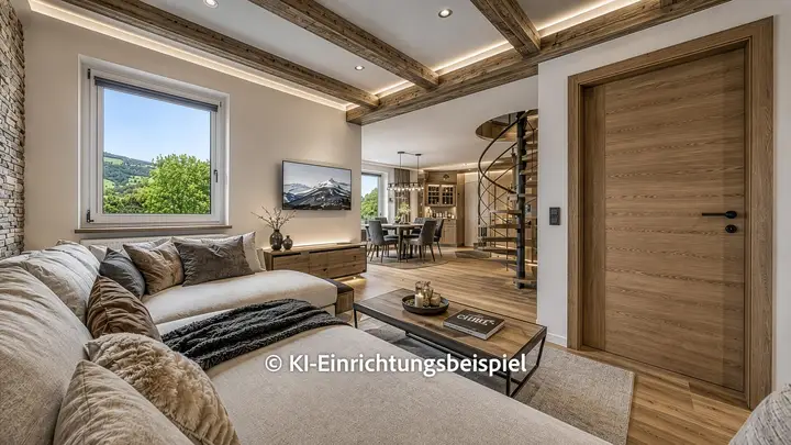 KITZIMMO-Dachgeschosswohnung mit traumhaftem Ausblick - Immobilien Kitzbühel.-6