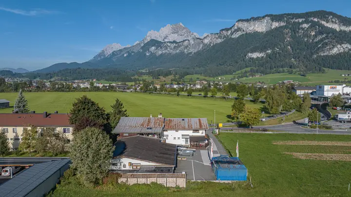 KITZIMMO-Großes Baugrundstück mit Kaiserblick kaufen - Immobilien St. Johann.