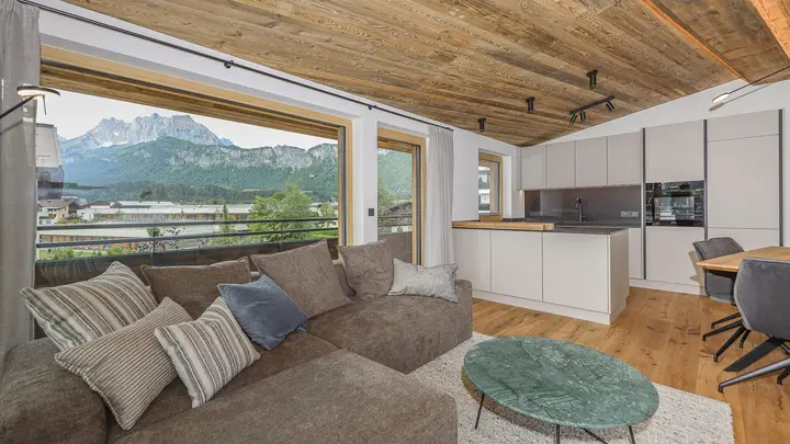 KITZIMMO-Exklusives Neubau Penthouse in zentraler Toplage - Immobilien St. Johann.