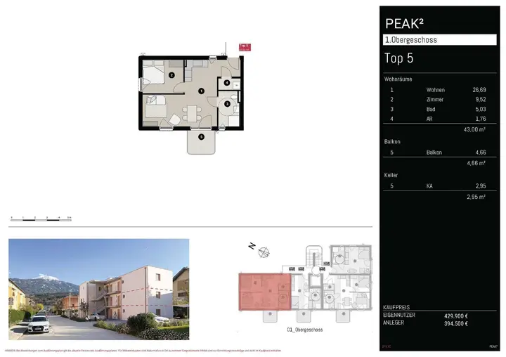 Grundriss Top 5