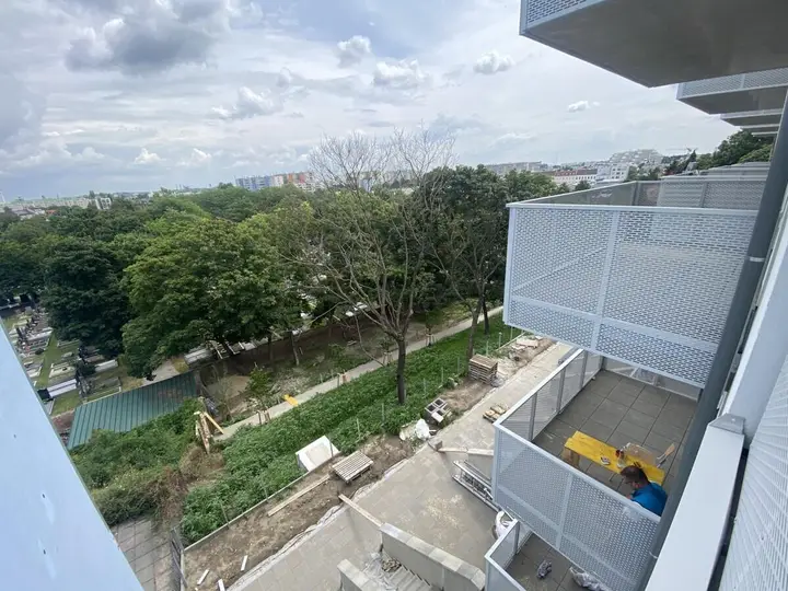 Blick in den Gemeinschaftsgarten