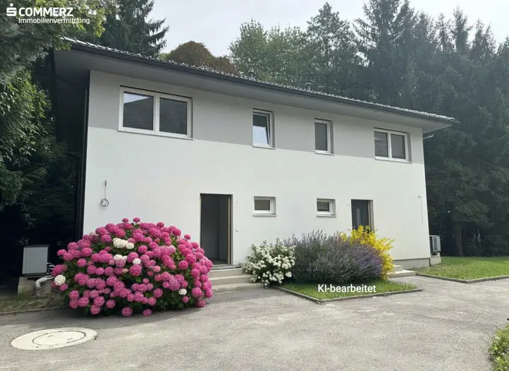 Doppelhaushälfte KI generiert