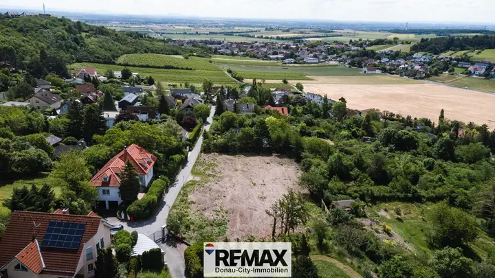 Drohne Blick Hagenbrunn von Westen - BGD 2102 Hage