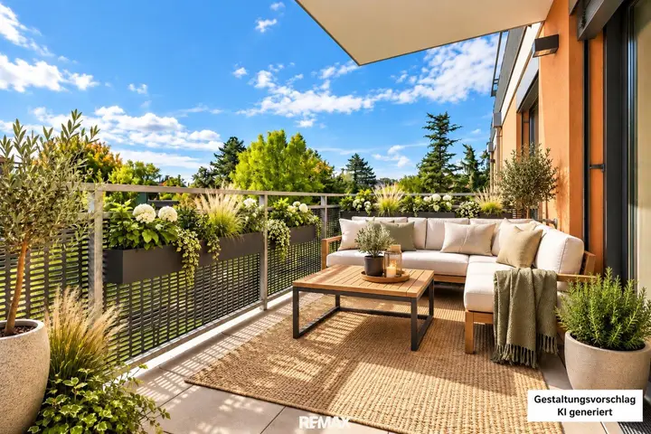 Balkon, Gestaltungsvorschlag