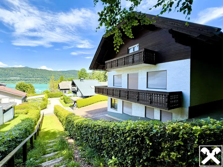 Die Westansicht mit Seeblick