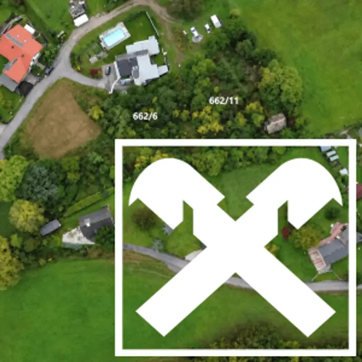 Luftbild Grundstücke