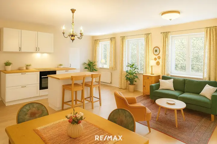 Rendering Wohnku¨che Vorschalg 2
