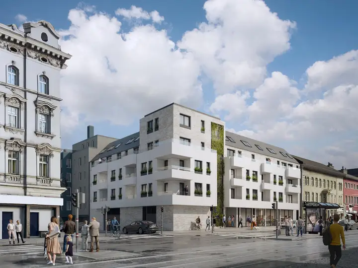 Straßenansicht Visualisierung