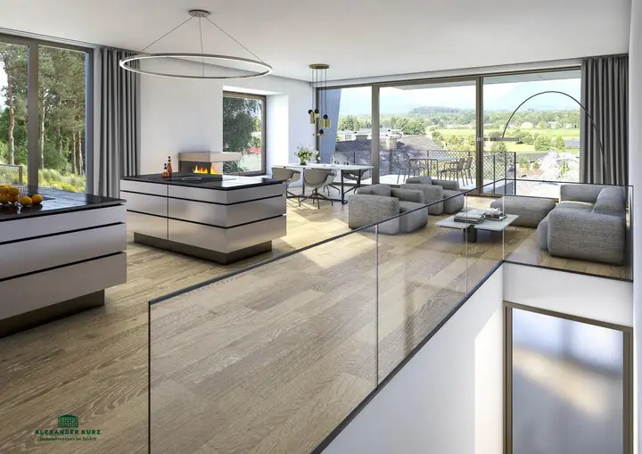 Luxuriöse Gartenwohnung, Immobilien-Kurz-Salzburg
