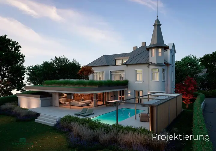 revitalisierte Altbauvilla, Immobilien-Kurz-Salzburg