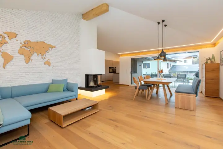 Modernes Penthouse, Immobilien-Kurz-Salzburg
