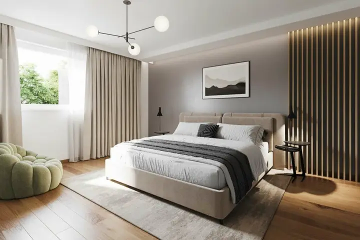 Schlafzimmer (Einrichtungsvorschlag)