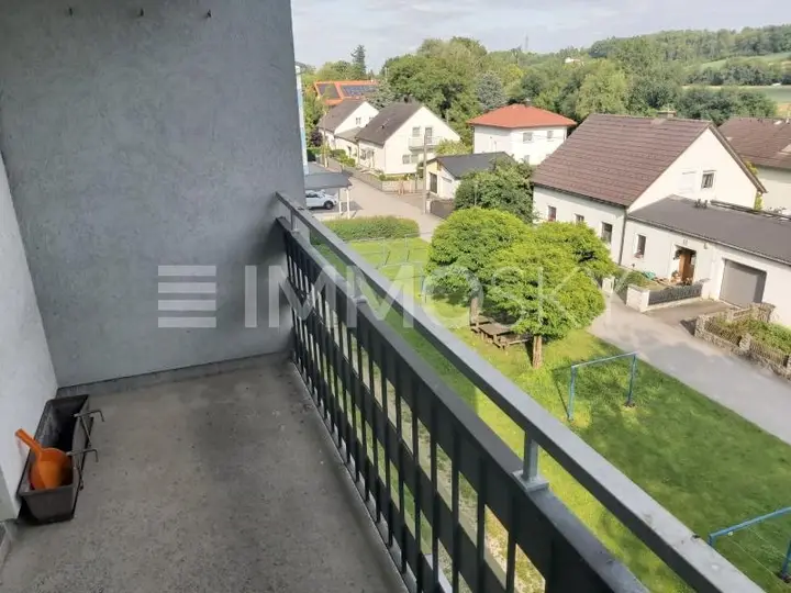 Loggia ins Grüne