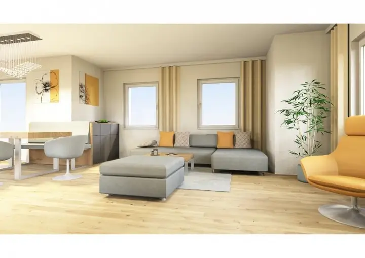 Visualisierung Wohnzimmer