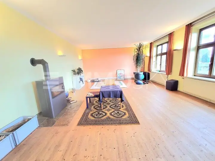 Wohnraum mit Schwedenofen