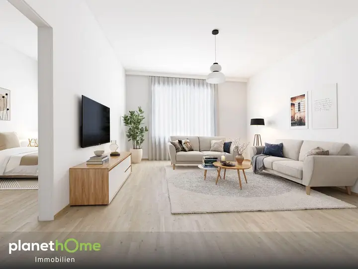 Wohnzimmer Staging