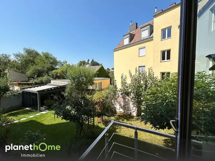 Ausblick Garten