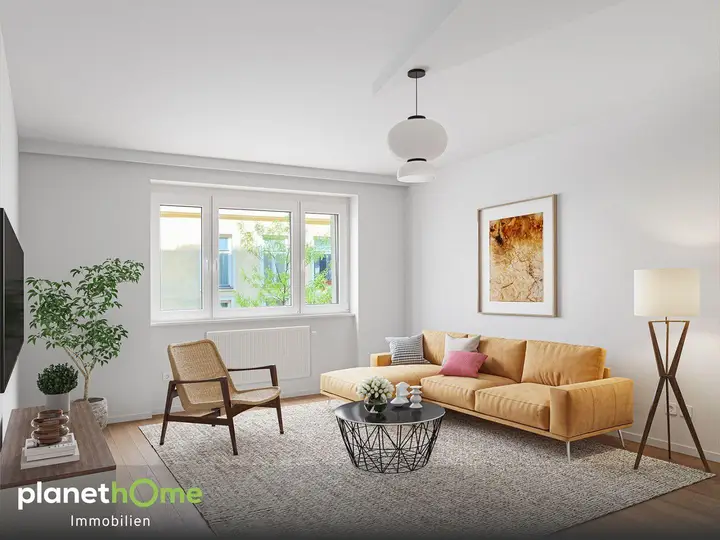 Wohnzimmer Staging