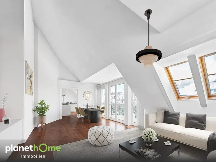 Wohnzimmer staging