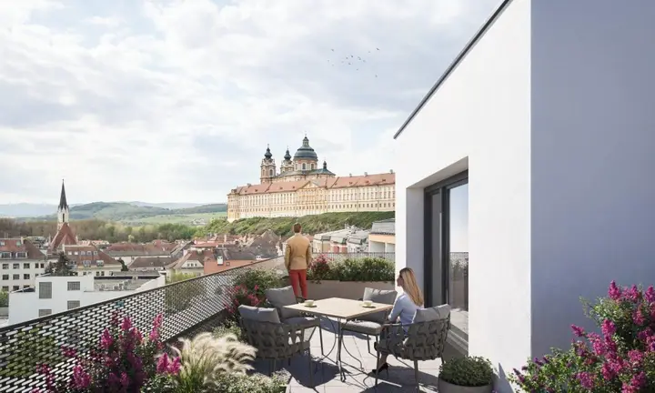 Blick aufs Stift