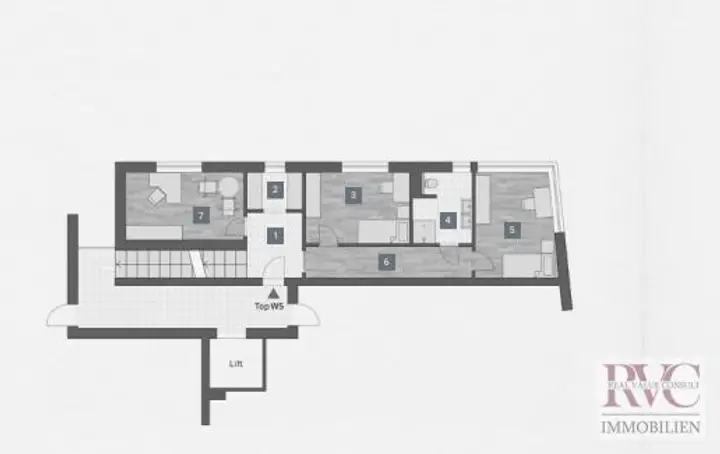Penthouse-Maisonette OG